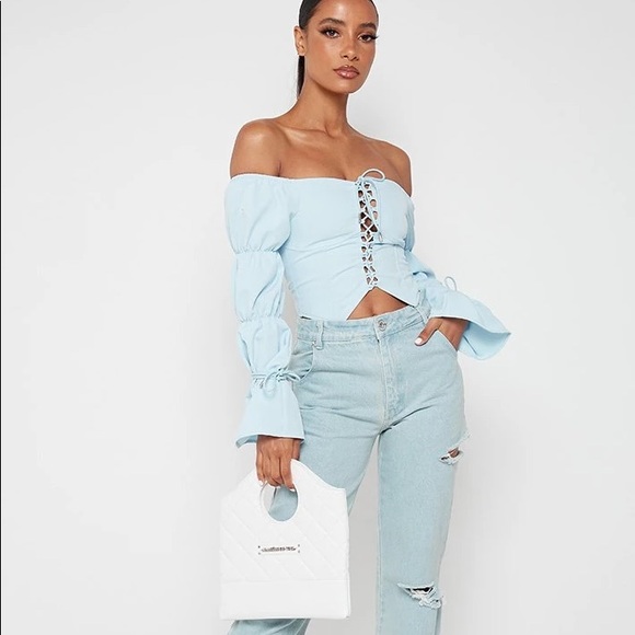 Tops - 🥳HP🐣🐣Maniere de voir lace up top
